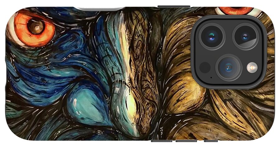 Angry Eyes - Phone Case