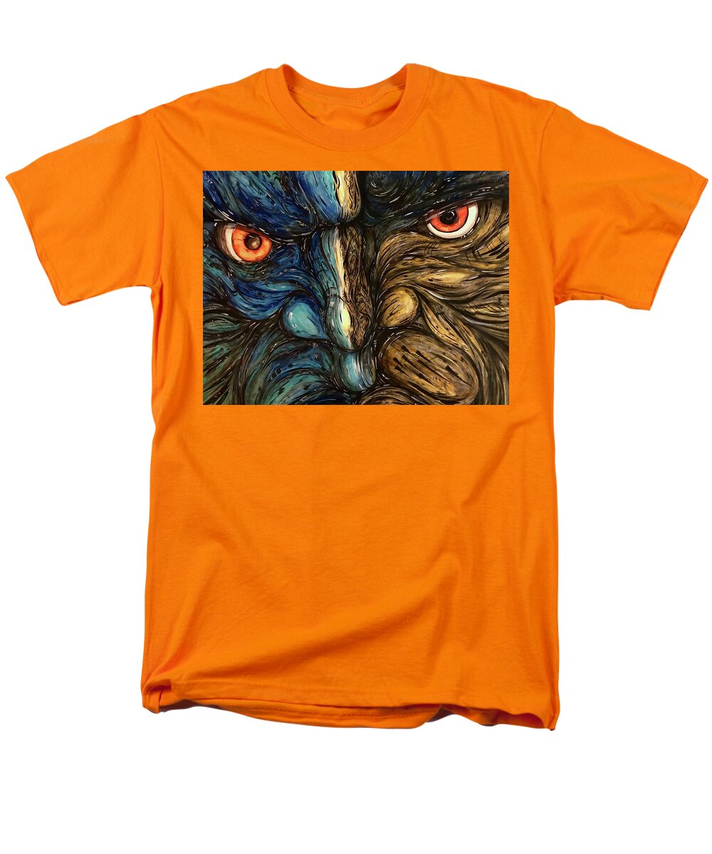 Angry Eyes - Men's T-Shirt  (Regular Fit)