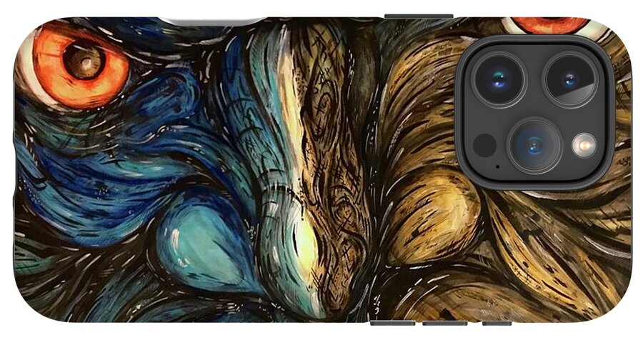 Angry Eyes - Phone Case