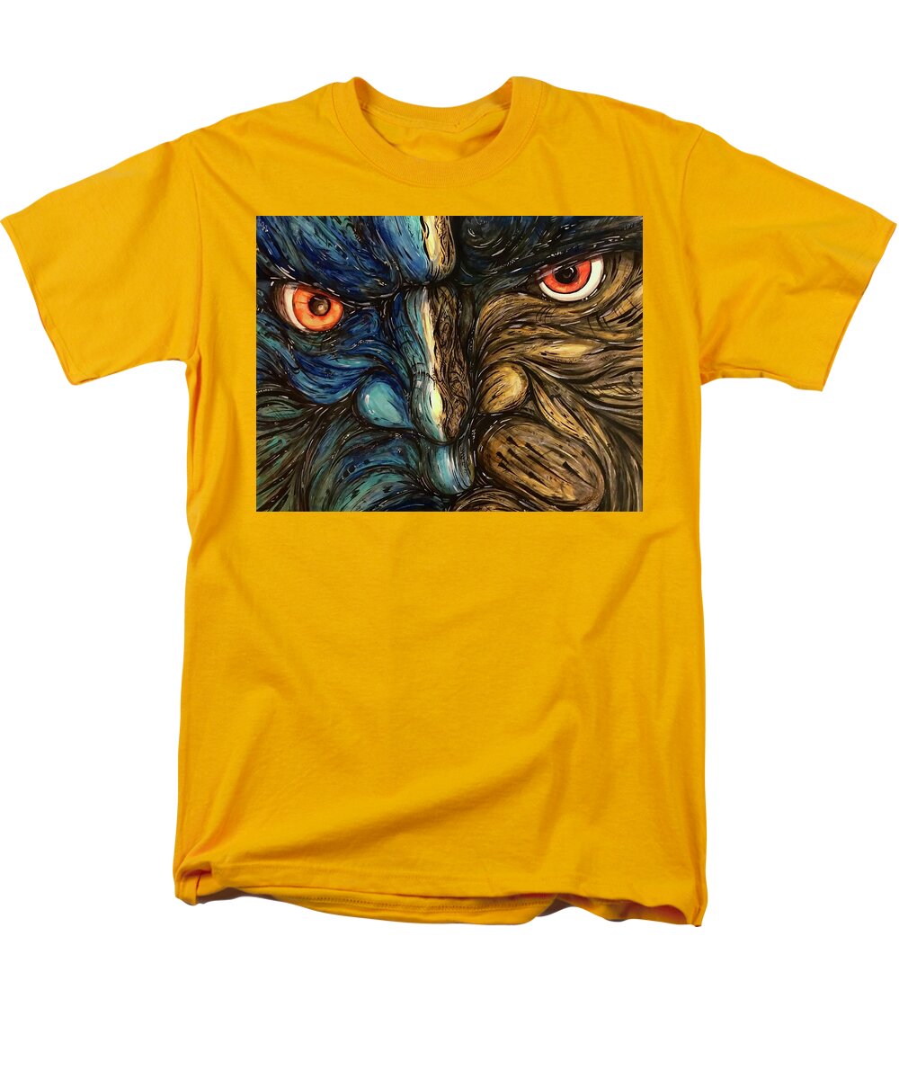 Angry Eyes - Men's T-Shirt  (Regular Fit)