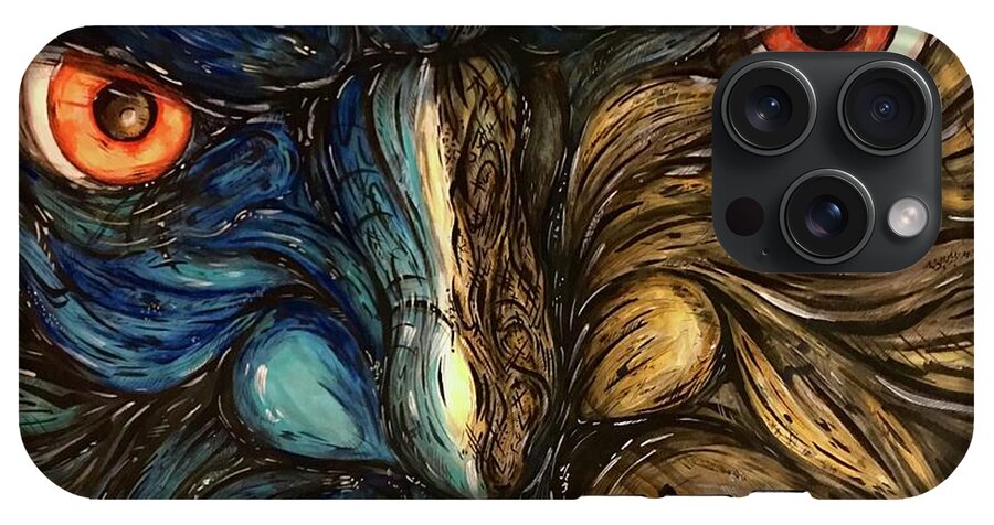 Angry Eyes - Phone Case