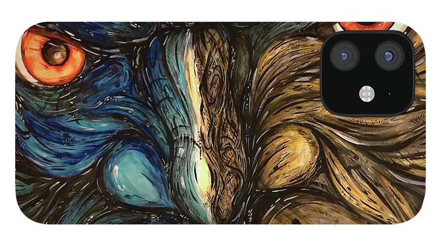 Angry Eyes - Phone Case