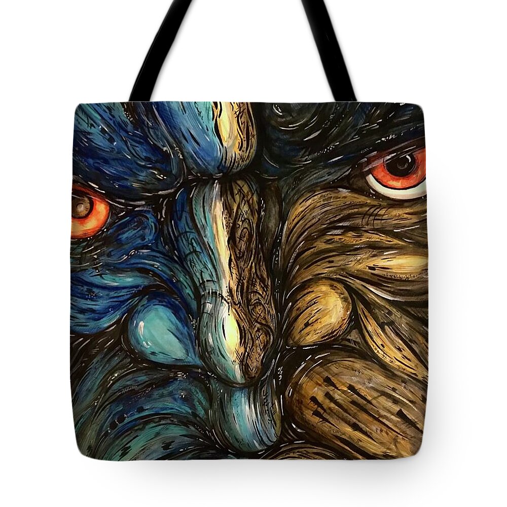 Angry Eyes - Tote Bag