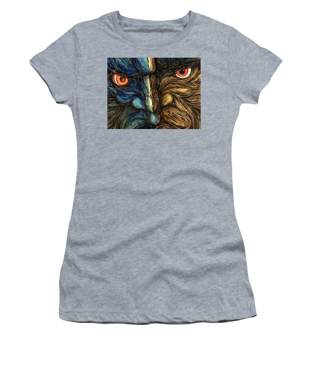 Angry Eyes - Women's T-Shirt