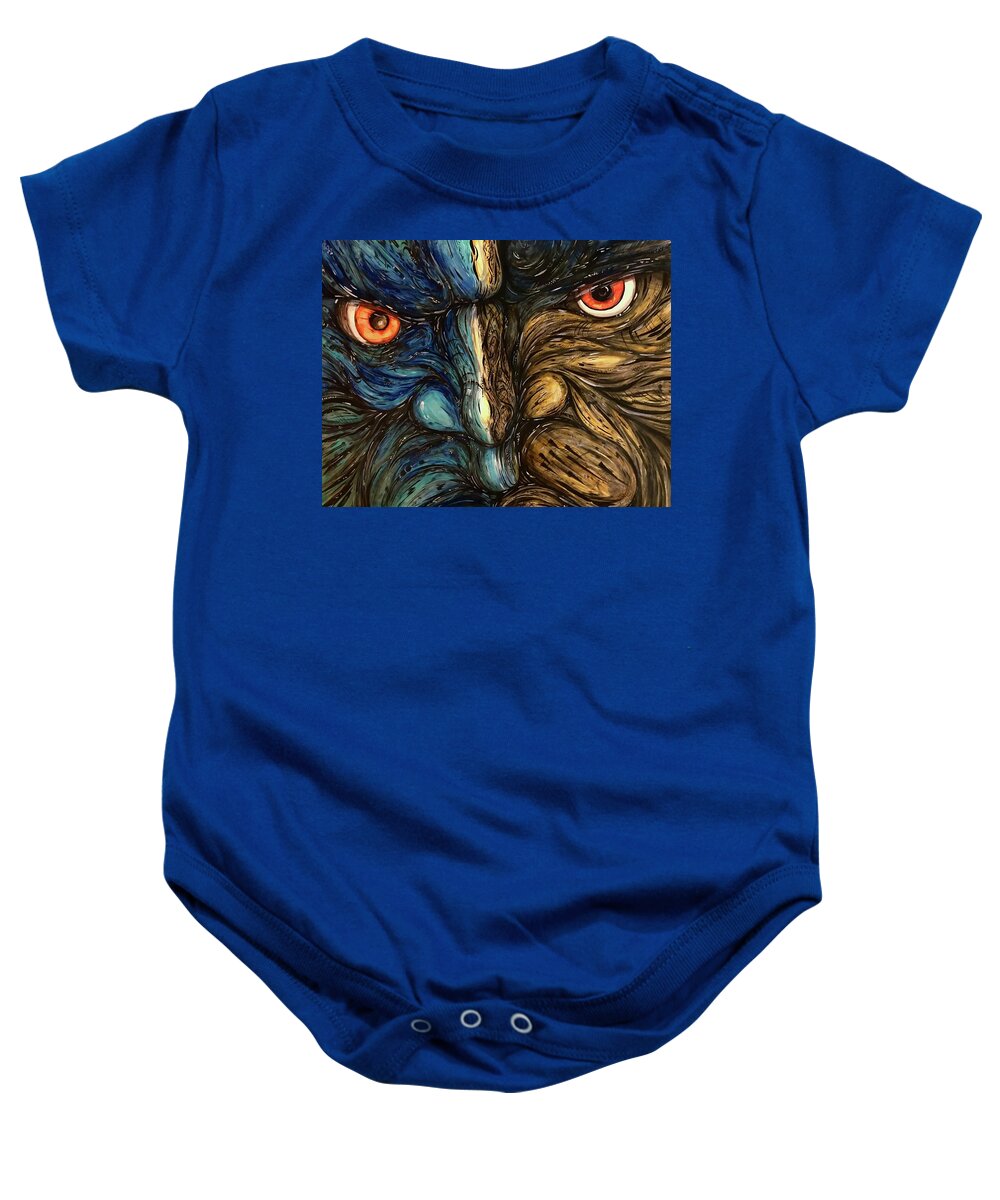 Angry Eyes - Baby Onesie