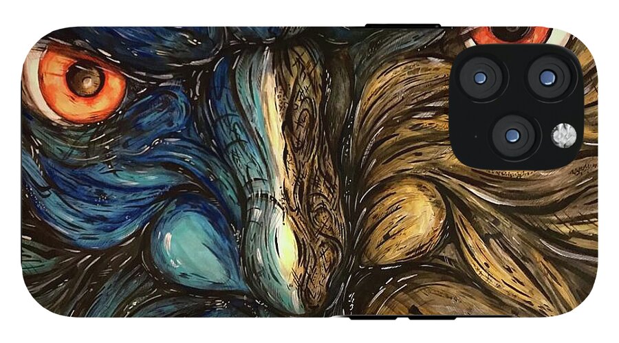 Angry Eyes - Phone Case