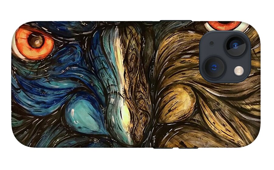 Angry Eyes - Phone Case