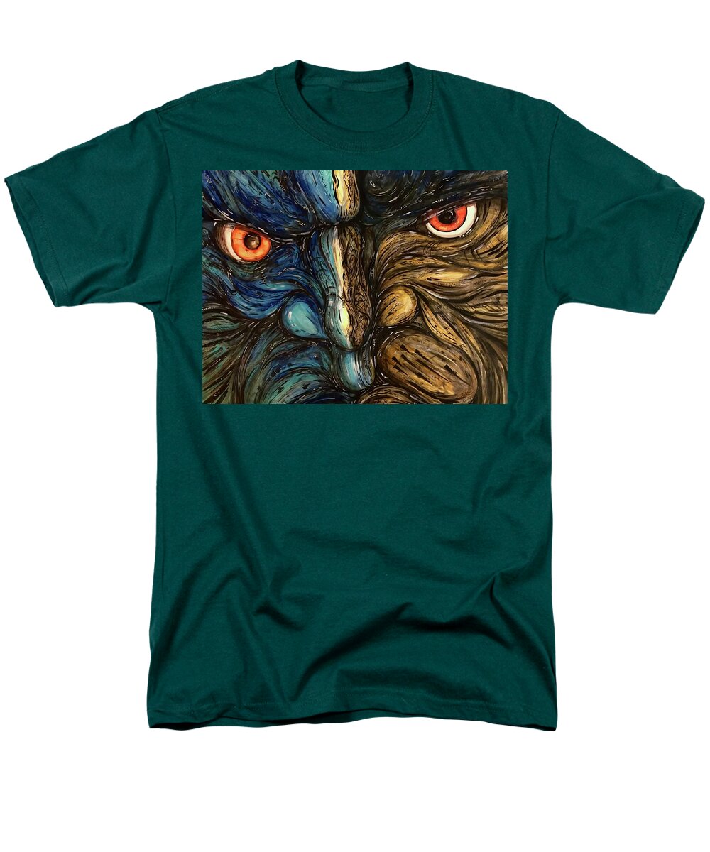 Angry Eyes - Men's T-Shirt  (Regular Fit)