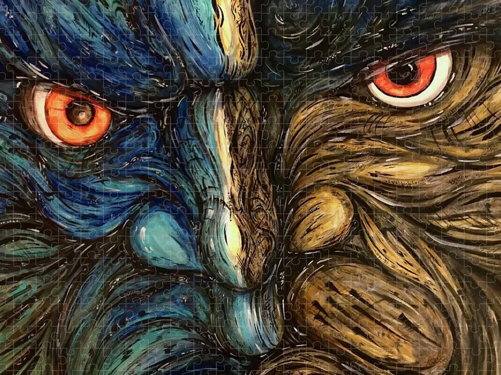 Angry Eyes - Puzzle