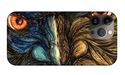 Angry Eyes - Phone Case
