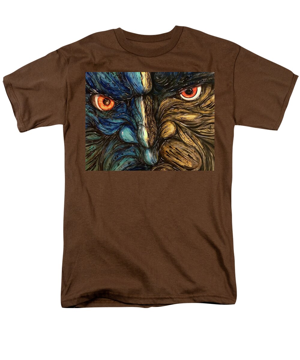 Angry Eyes - Men's T-Shirt  (Regular Fit)
