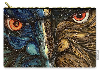Angry Eyes - Zip Pouch