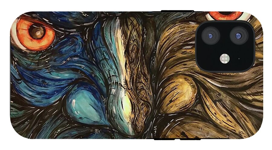 Angry Eyes - Phone Case