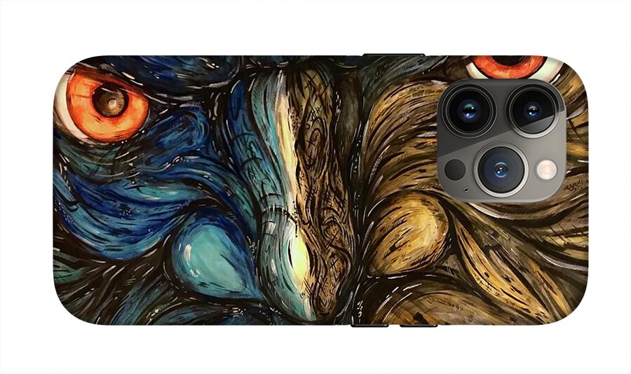 Angry Eyes - Phone Case