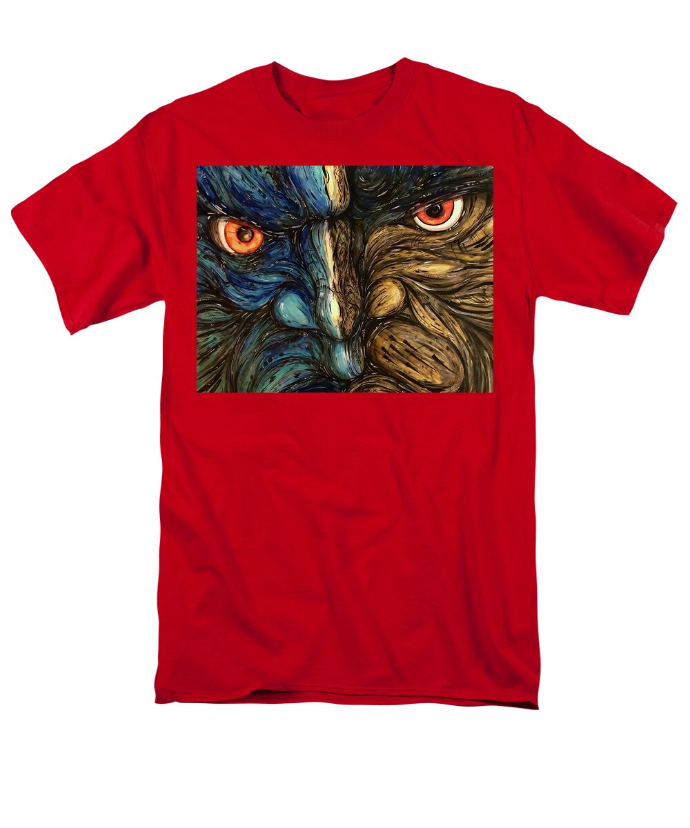 Angry Eyes - Men's T-Shirt  (Regular Fit)