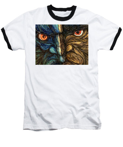 Angry Eyes - Baseball T-Shirt