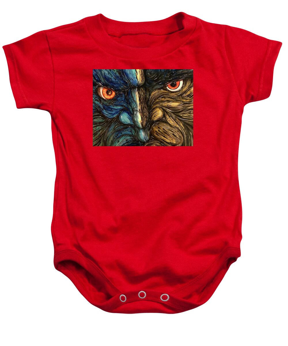 Angry Eyes - Baby Onesie