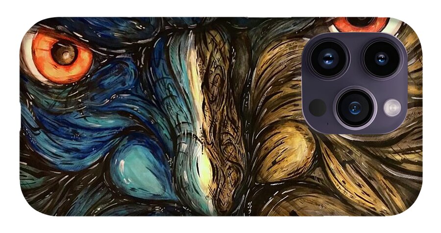 Angry Eyes - Phone Case
