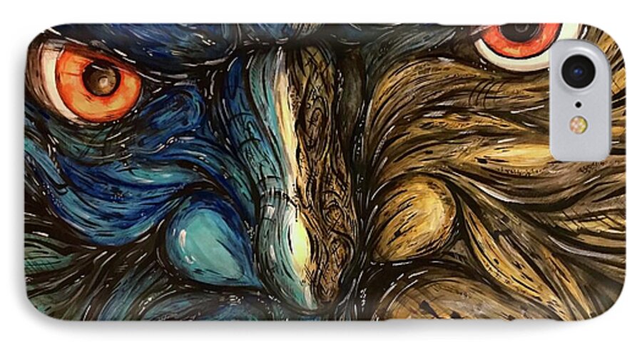Angry Eyes - Phone Case