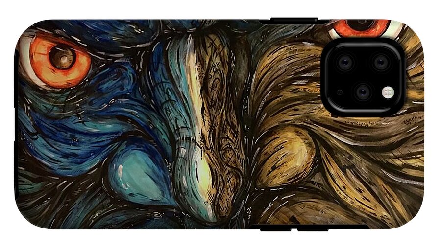 Angry Eyes - Phone Case