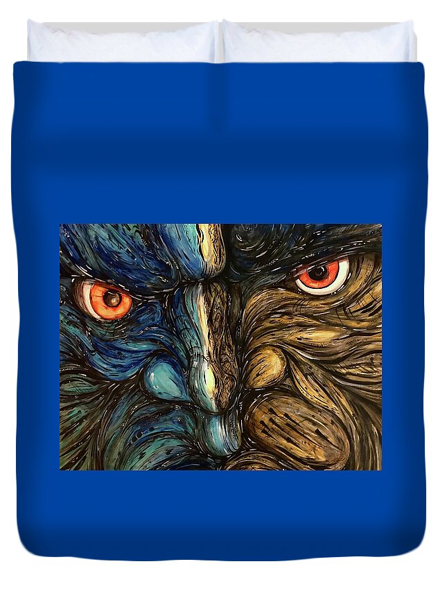 Angry Eyes - Duvet Cover