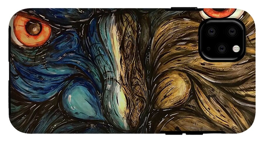 Angry Eyes - Phone Case