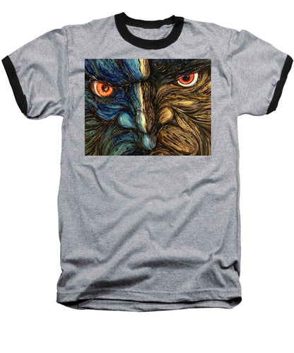 Angry Eyes - Baseball T-Shirt