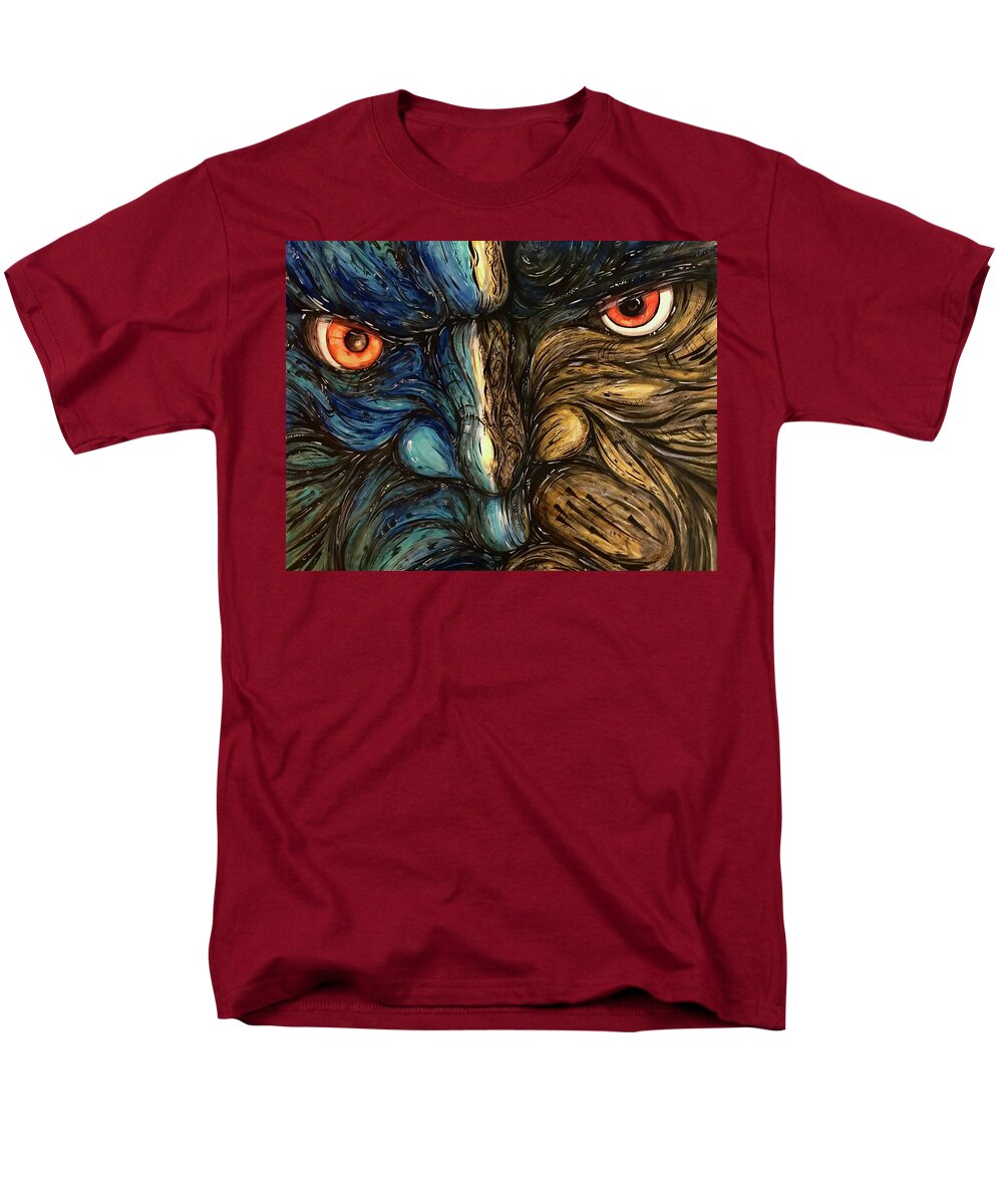 Angry Eyes - Men's T-Shirt  (Regular Fit)
