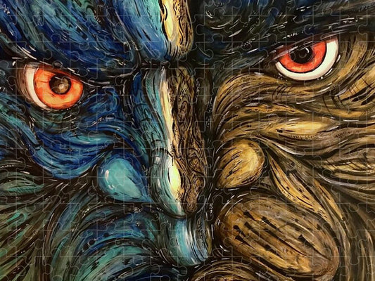 Angry Eyes - Puzzle