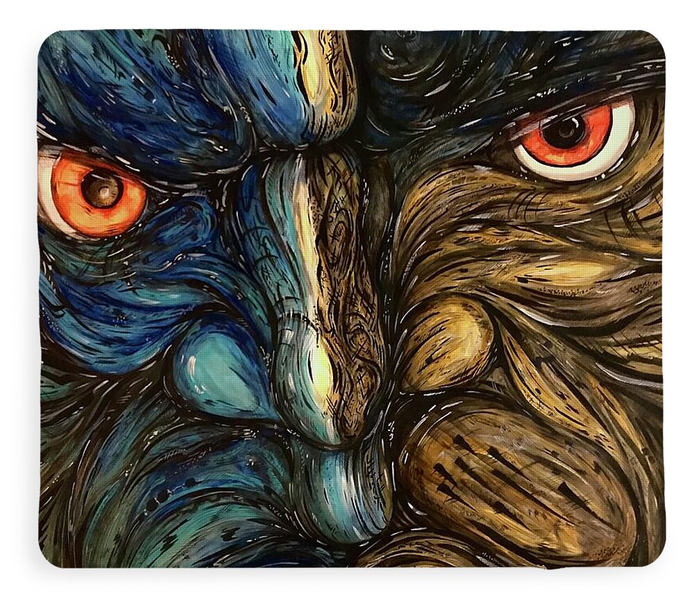 Angry Eyes - Blanket