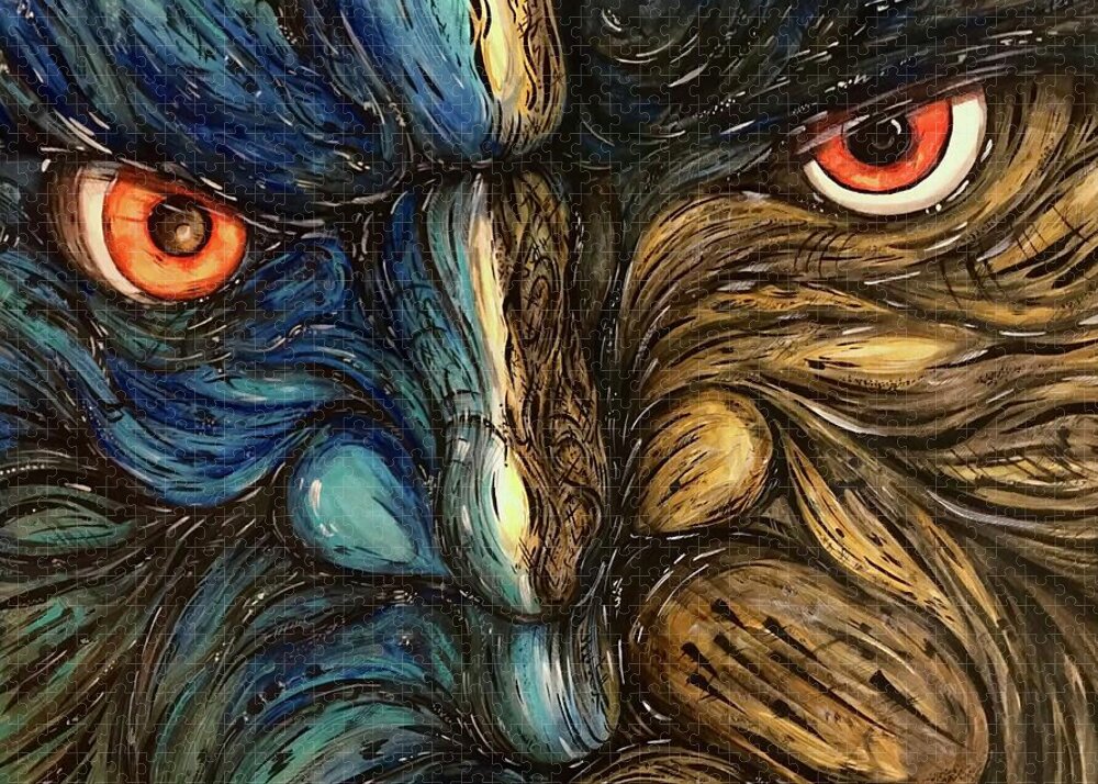 Angry Eyes - Puzzle
