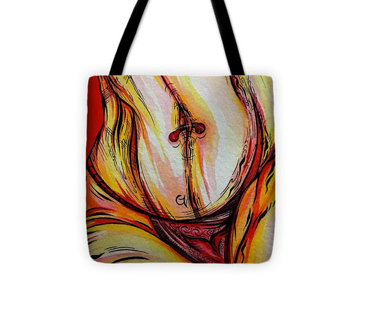 Belly Pierce - Tote Bag