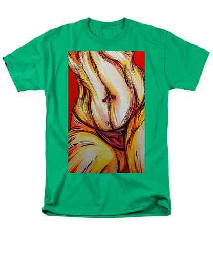 Belly Pierce - Men's T-Shirt  (Regular Fit)