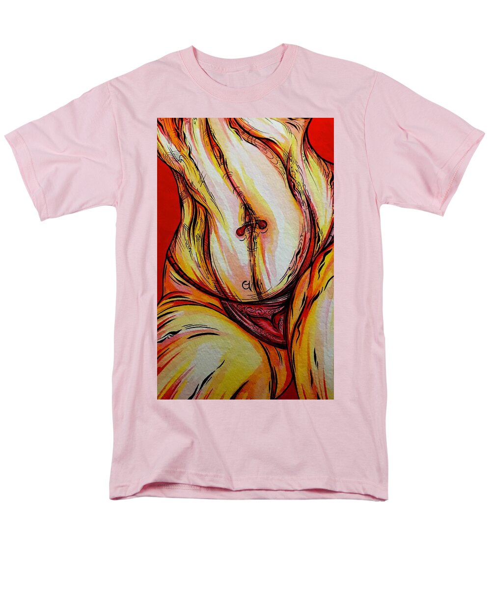 Belly Pierce - Men's T-Shirt  (Regular Fit)