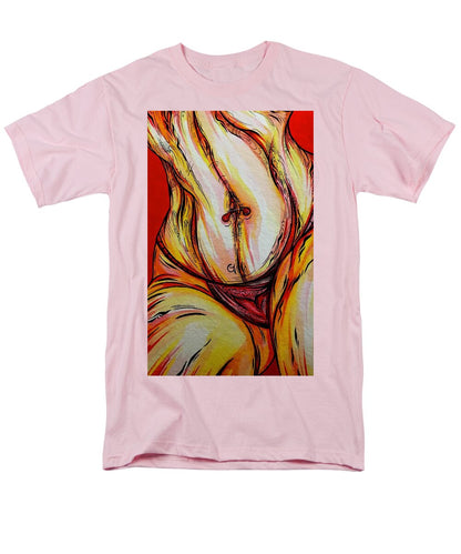 Belly Pierce - Men's T-Shirt  (Regular Fit)