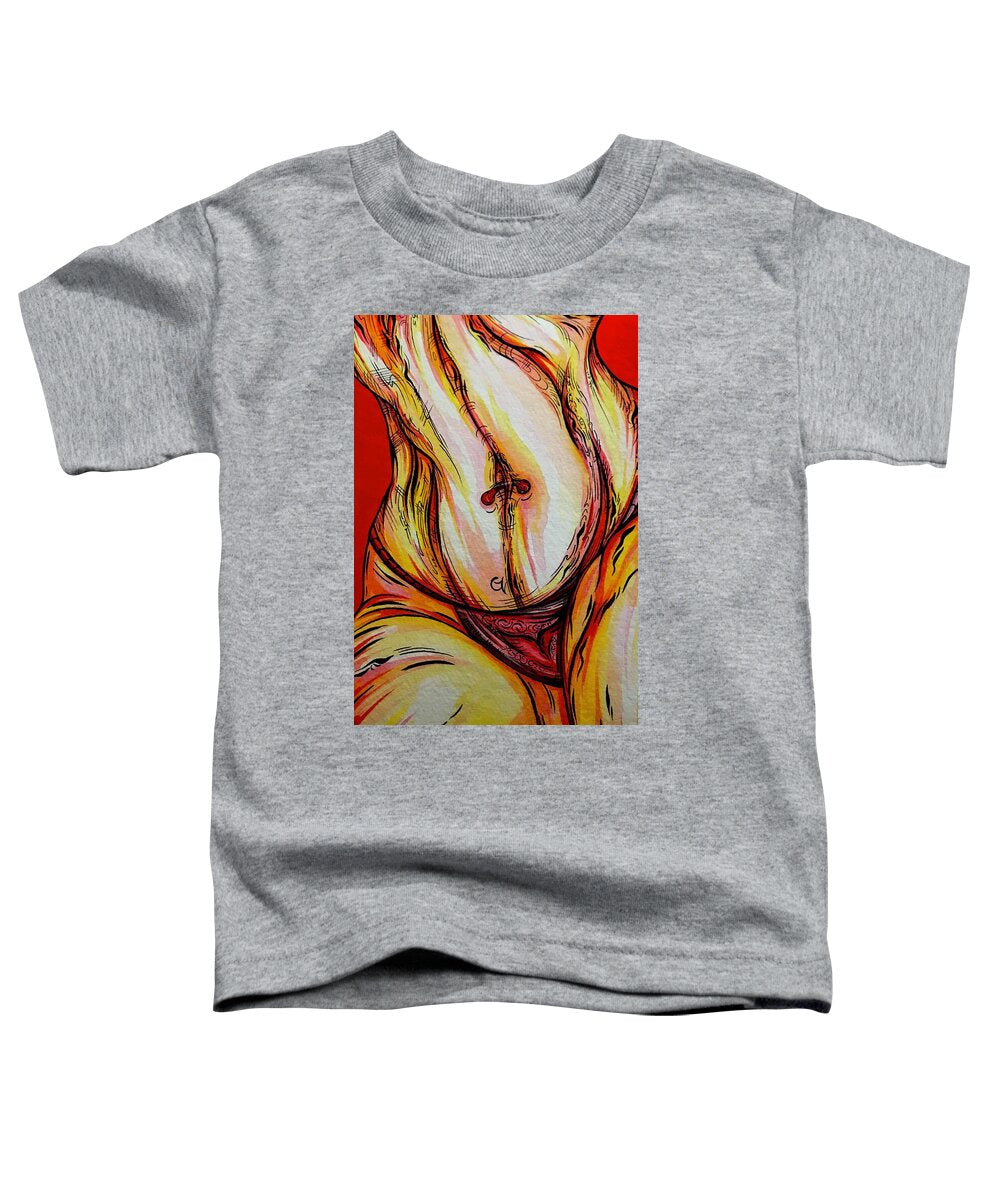 Belly Pierce - Toddler T-Shirt