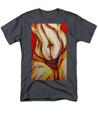 Belly Pierce - Men's T-Shirt  (Regular Fit)