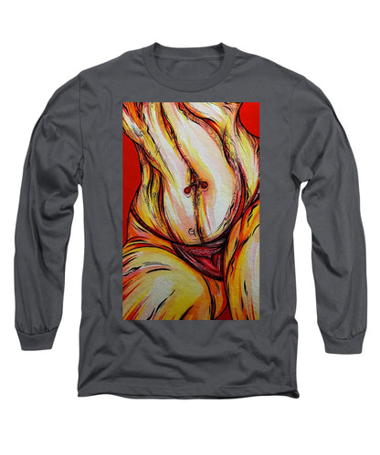Belly Pierce - Long Sleeve T-Shirt
