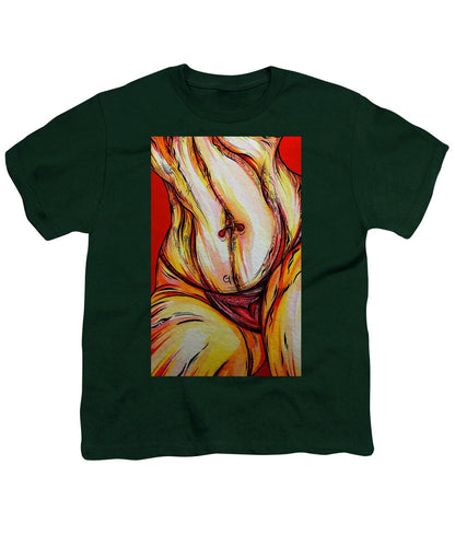 Belly Pierce - Youth T-Shirt
