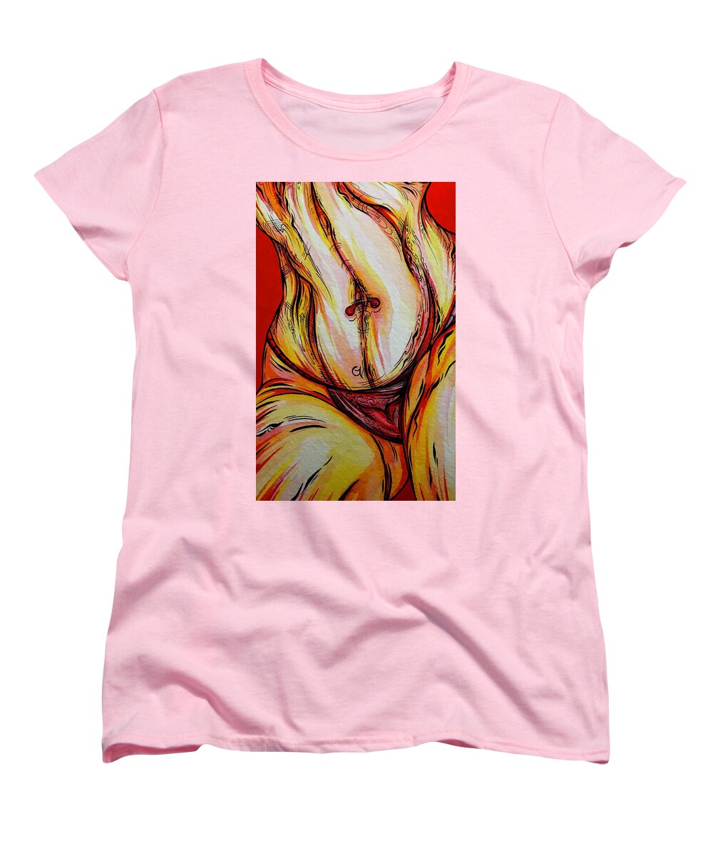 Belly Pierce - Women's T-Shirt (Standard Fit)