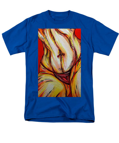 Belly Pierce - Men's T-Shirt  (Regular Fit)
