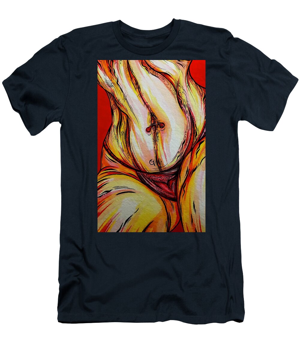 Belly Pierce - T-Shirt