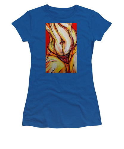 Belly Pierce - Women's T-Shirt