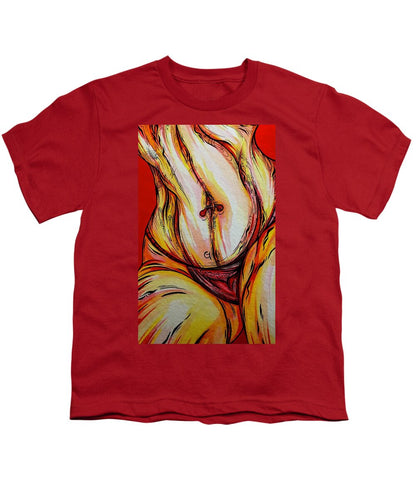 Belly Pierce - Youth T-Shirt