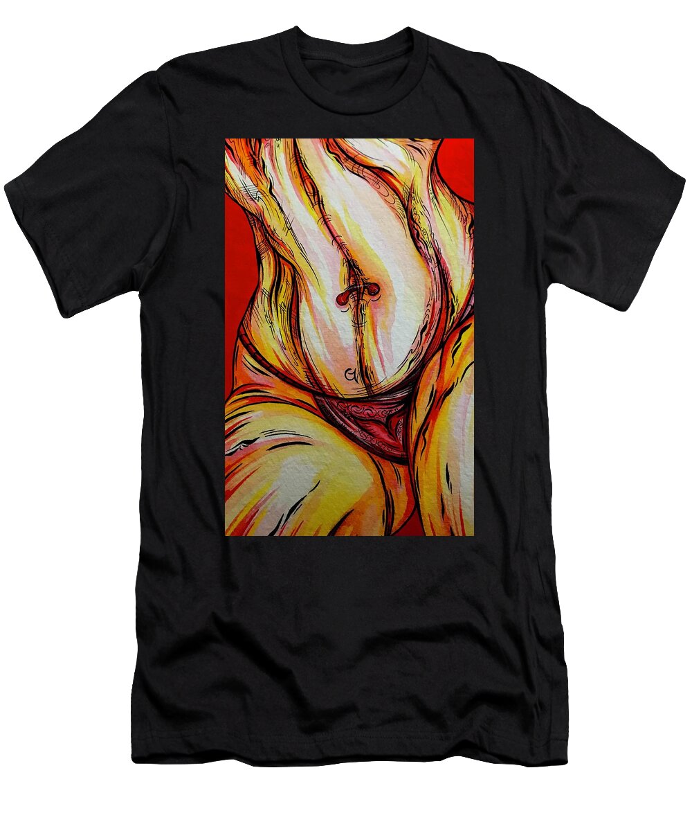 Belly Pierce - T-Shirt
