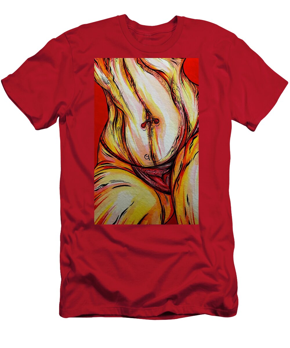 Belly Pierce - T-Shirt
