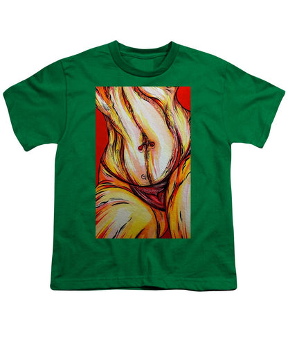 Belly Pierce - Youth T-Shirt
