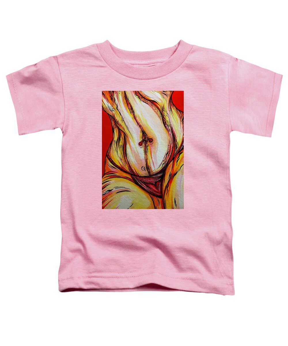 Belly Pierce - Toddler T-Shirt