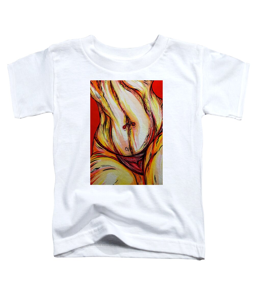 Belly Pierce - Toddler T-Shirt