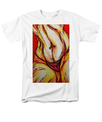 Belly Pierce - Men's T-Shirt  (Regular Fit)
